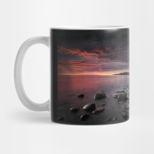 Dunstanburgh Castle Pink Dawn Mug